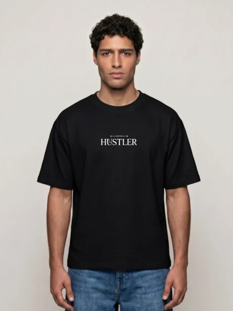 Hustler black t-shirt