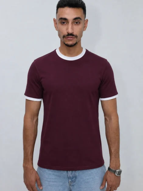 ringer burgundy f